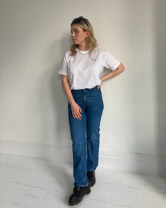 Unisex Logo T-Shirt in White