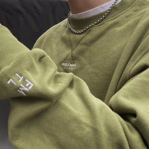 Unisex Logo Sweatshirt in Olive